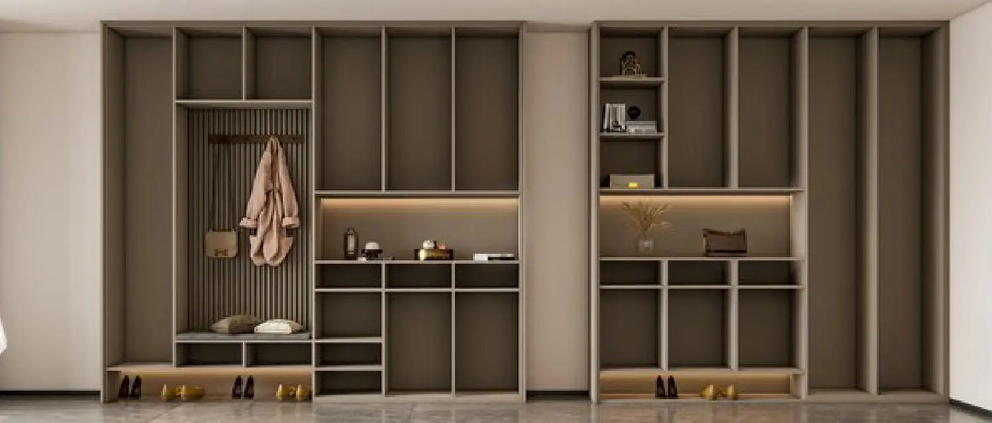 Closets- módulos de closets - poliespacios - diseño de closets