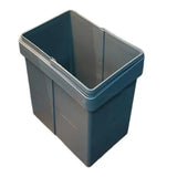 Bote basura para puerta abatible Antracita Easy Flex Hafele 20 litros 503.59.353