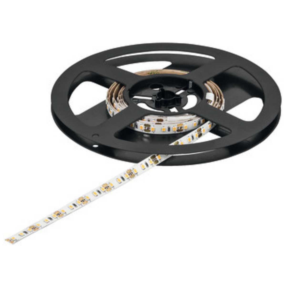 LOOX5 Tira Led 2065 Mono calida 3000K/12 2V/4.8W/8 MM/120 LEDS/5 MTSDIS Hafele 833.74.355