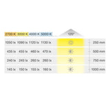 LOOX5 Tira Led 2065 Mono calida 3000K/12 2V/4.8W/8 MM/120 LEDS/5 MTSDIS Hafele 833.74.355