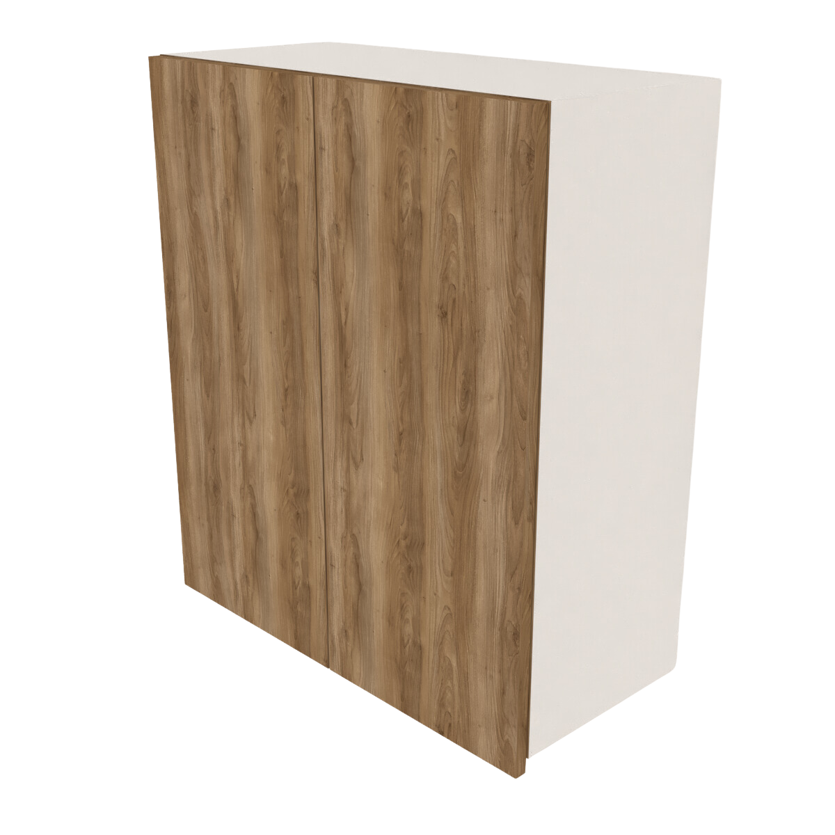 Módulo alacena intermedio cocina doble puerta abatible cierre suave 70 x 80 cm doble entrepaño móvil