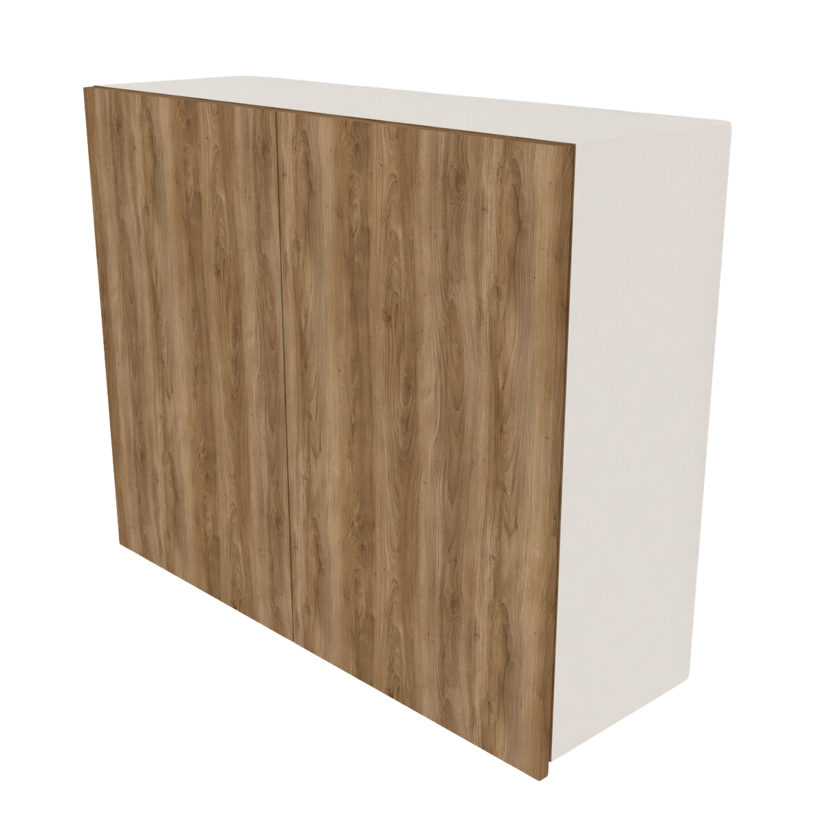 Módulo alacena intermedio cocina doble puerta abatible cierre suave 100 x 80 cm doble entrepaño móvil