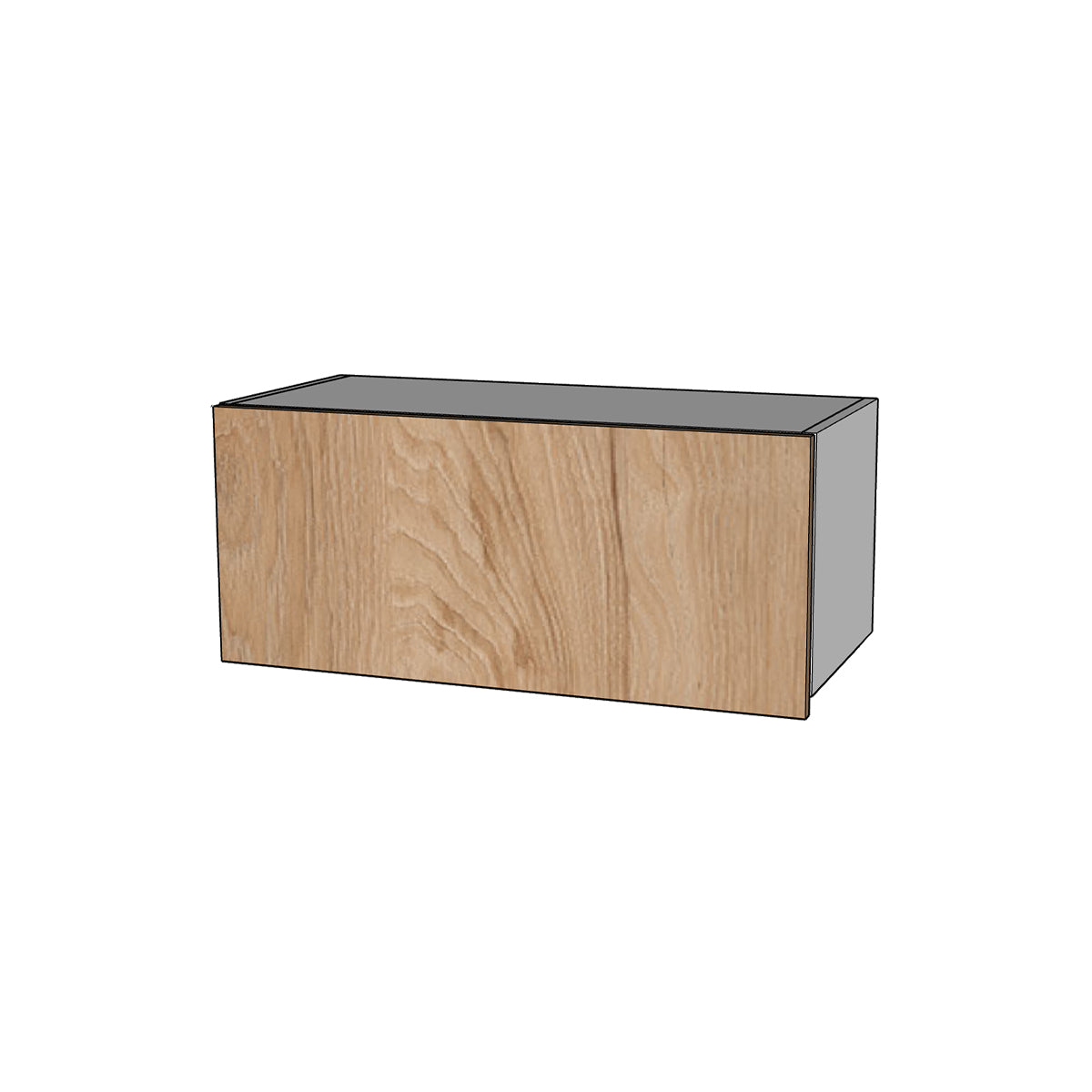 Módulo alacena intermedio cocina puerta levadiza con brazo 70 x 30 cm cierre suave Textura